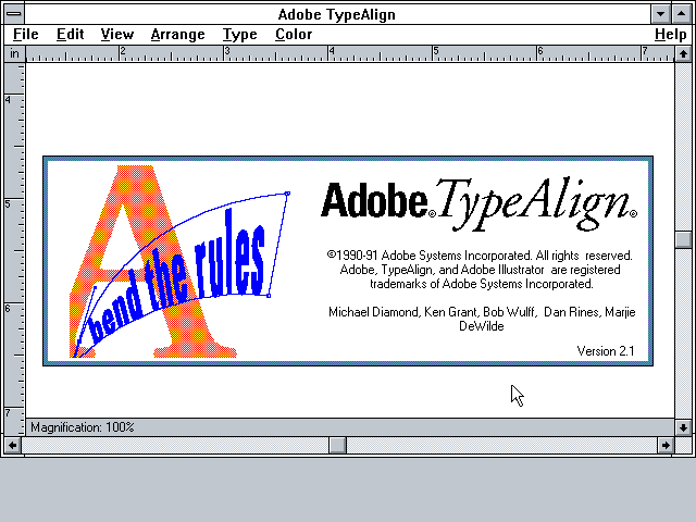 Adobe Type Align - Splash